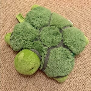 green turtle plush stuffed animal - pillow pet pee-wees!